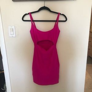 Hot Pink Fashion Nova Dress